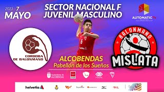 SECTOR F JM  J3 CÓRDOBA DE BALONMANO  CBM MISLATA [upl. by Maynard]