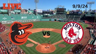 Baltimore Orioles  Boston Red Sox  LIVE PlaybyPlay amp Commentary  9924  Game 145 [upl. by Klemm]