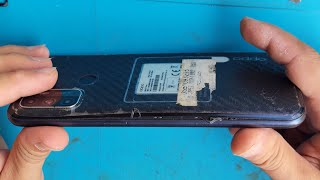 Repair Mobile OPPO A53  Restoration Phone Battery Swollen [upl. by Benedix735]