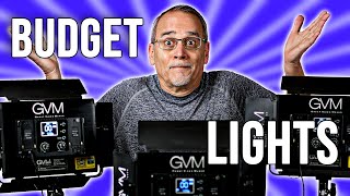 LEARN 3 POINT LIGHTING with this Budget GVM 1000D 3Light Kit Review [upl. by Petta]