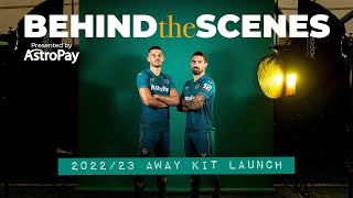 Wolves away kit launch  Design process photoshoot video outtakes [upl. by Arriaes]