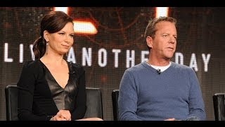 24 Interview  Live another Day  Kiefer Sutherland amp Mary Lynn Rajskub [upl. by Akselav]