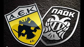 FIFA 19 Liga Grecka AEK Ateny PAOK Saloniki [upl. by Lleroj640]