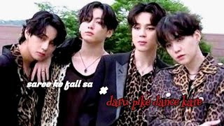 saree ke fall sa × daru pike dance kareTAEKOOK YOONMIN Hindi fmv [upl. by Davenport711]