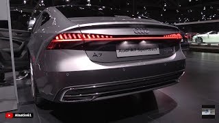 Audi A7 2018  NEW FULL In Depth Review S Line Interior Exterior 2019 [upl. by Anyah]