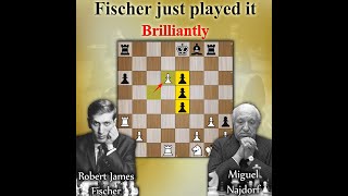 Fischer just played it brilliantly  Fischer vs Najdorf 1966 [upl. by Anoved50]