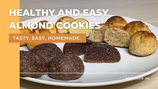 Healthy and Easy Almond Flour Cookies Recipe  AMAZING ALMOND COOKIES [upl. by Ydok1]