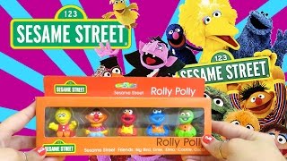 Sesame Street Weebles Wobbles Rolly Polly pals featuring Peppa Pig Ice Cream Van [upl. by Takara569]