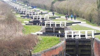 Caen Hill Locks Devizes [upl. by Ailb428]