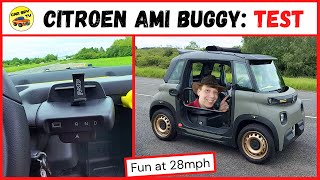 Citroen Ami Buggy Test Drive amp Specification Hold Tight [upl. by Tolkan]