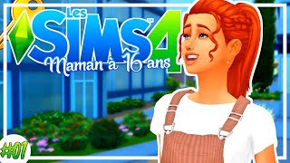 ADO ENCEINTE CHERCHE APPARTEMENT  Maman à 16 ans 1  Les Sims 4 [upl. by Bobine]