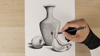 new drawing 2024  how to draw  still life drawing  drawing  pencil drawing  Arts Academy HD [upl. by Tris]