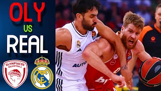 Olympiacos Piraeus  Real Madrid  Full Game Highlights [upl. by Rosalynd]