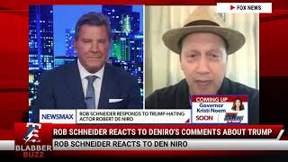 Rob Schneider Reacts To DeNiros Comments About Trump [upl. by Hildy]