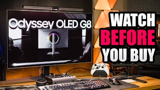 YOU MAY NOT Want To Buy The Samsung G80SD Odyssey OLED G8 Gaming Monitor  Heres Why [upl. by Anitsirhc]