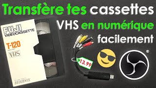 Transfère tes cassettes VHS en numérique facilement [upl. by Wampler]