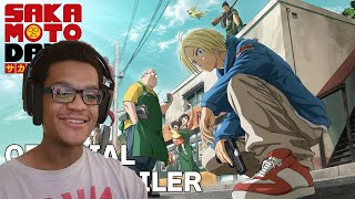 SAKAMOTO DAYS OFFICIAL MAIN TRAILER REACTION [upl. by Calbert]