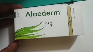 Aloederm Skin Cream  Aloederm Skin Cream Use In Hindi  Aloederm Skin Cream aloederm skin cream alo [upl. by Marcelline]