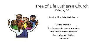 Tree of Life Lutheran Church Odessa DE [upl. by Almallah44]