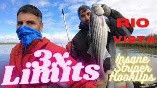 quot6 Keepersquot Rio Vista Stripers  Part 1 [upl. by Rodnas67]