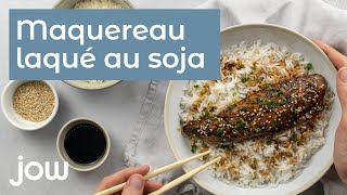 Recette du maquereau laqué au soja [upl. by Paehpos]