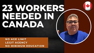 23 WORKERS NEEDED IN CANADA I NO PLACEMENT FEE I BUHAY SA CANADA [upl. by Sauveur894]