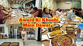 Pori Family ki Dawat award Ki Khushi Main  Abu Bahut Khush Thay🥰 [upl. by Bruno345]