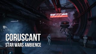 Coruscant Underworld  Star Wars Ambience  City Ambience Quiet Chatter Speeders [upl. by Cataldo]