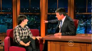 Late Late Show with Craig Ferguson 9242009 Jason Schwartzman Angela Kinsey [upl. by Elleret547]