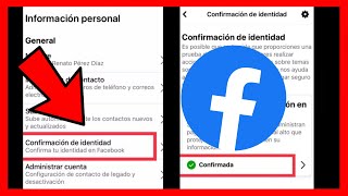 ✅COMO CONFIRMAR MI IDENTIDAD EN FACEBOOK [upl. by Ecidnac]