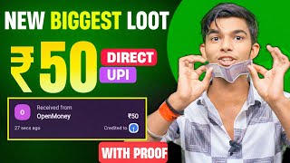 ₹50 Biggest Trick New Earning App Today  Paytm Cash Loot Offer Today  New Earning App [upl. by Fesoy]