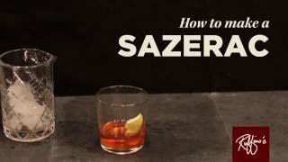 Ruffinos  How to Make a Sazerac [upl. by Hnah]