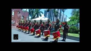 Banda de guerra Militar  Marcha no13MarinosVIDEO ORIGINALJason Scott [upl. by Afatsum]