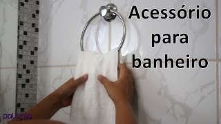 Como instalar acessórios para banheiro  com Paloma Cipriano [upl. by Barabbas]