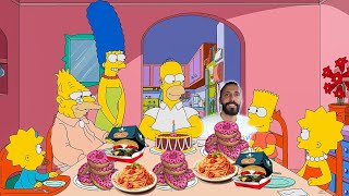 I Ate The Simpsons FAVORITE FOOD [upl. by Luana]