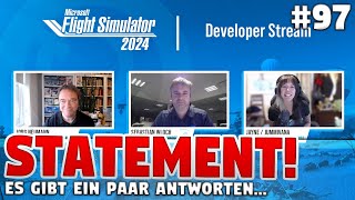 MSFS 2024 ★ STATEMENT zum HÖLLISCHEN RELEASE vom Microsoft FLIGHTSIMULATOR 2024 DEV TEAM🔥Quiq [upl. by Nodnahs769]