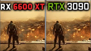 RX 6600 XT vs RTX 3090 Benchmark – 59 Tests [upl. by Celin564]