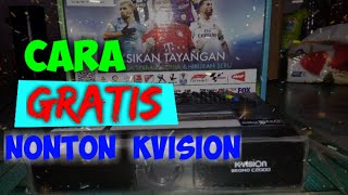 Cara Nonton Kvision Gratis [upl. by Dolan935]