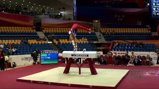 LEE Chih Kai TPE  2018 Artistic Worlds Doha QAT  Qualifications Pommel Horse [upl. by Yendroc]