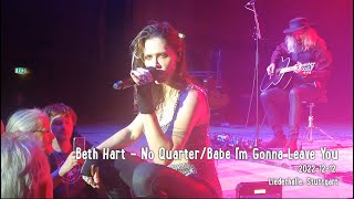 BETH HART  No QuarterBabe Im Gonna Leave You Led Zeppelin Liederhalle Stuttgart 20221212 [upl. by Nahta349]