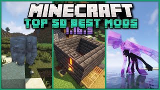 Top 50 Best Mods for Minecraft 1165  Ep 2 Tinkers Construct Mowzies Mobs Twilight Forest [upl. by Eelsew]