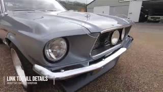 1967 Mustang For Sale  1967 302 Mustangs For Sale 302 Coupe in Grey [upl. by Odlabu]