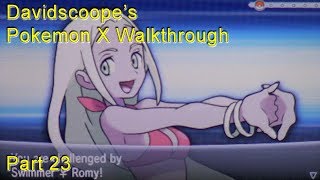 Pokemon X Walkthrough Part 23  Azure Bay and Coumarine City [upl. by Hares457]