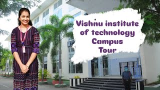 My Campus Tour  Vishnu Institute of Technology VITB  Sri Vishnu Educational Society [upl. by Nerak]