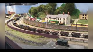 Mostyn Layout at Wakefield model rail show [upl. by Assennav]