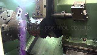 OKUMA LB 15 CNC LATHE [upl. by Felder]