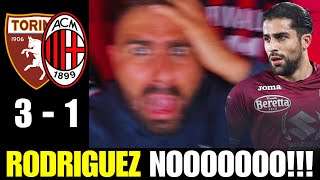 RODRIGUEZ NOOOOO TORINO  MILAN 31 [upl. by Pronty]