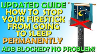 ✅ UPDATED GUIDE How To Stop Your Firestick Going To Sleep  FireOS 6 and 7 ONLY ✅ [upl. by Dorman]