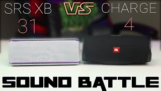 Sony SRS XB 31 vs JBL Charge 4 Sound Battle [upl. by Suzy]