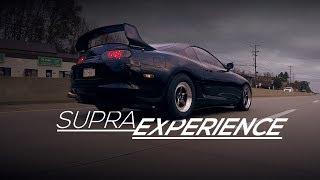 The Toyota Supra Experience  700HP Fall Cruise Rollers [upl. by Kemppe]